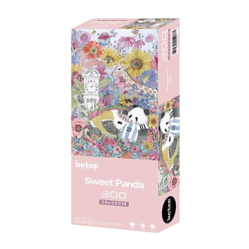 Sweet Panda | Botop | 300 Piece Puzzle | Jigsaw Puzzle image 0