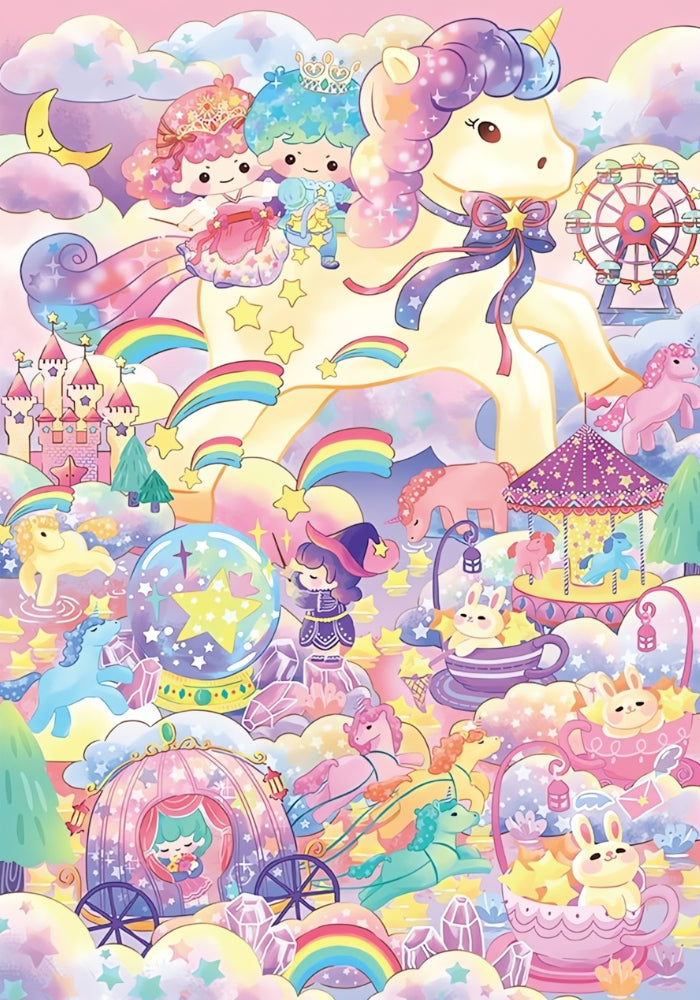 Unicorn full puzzle image
