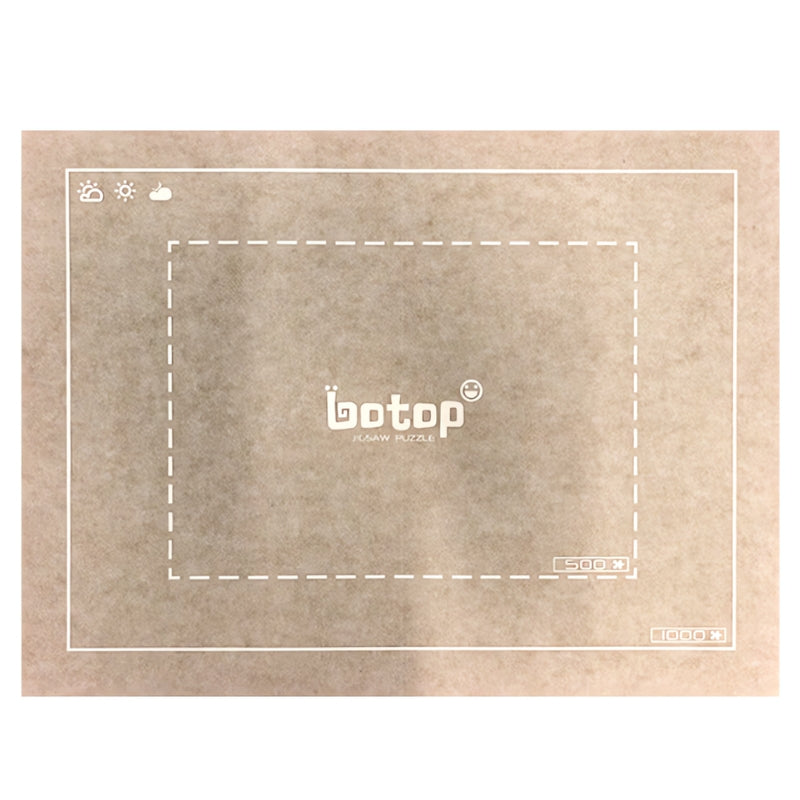 Peach Beige foldable puzzle board
