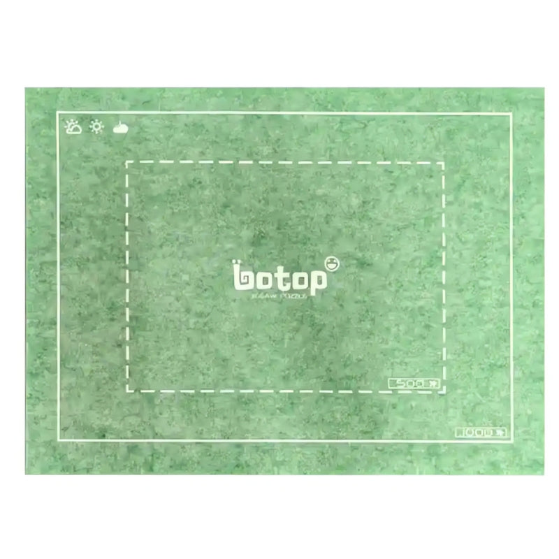 Lake green foldable puzzle board