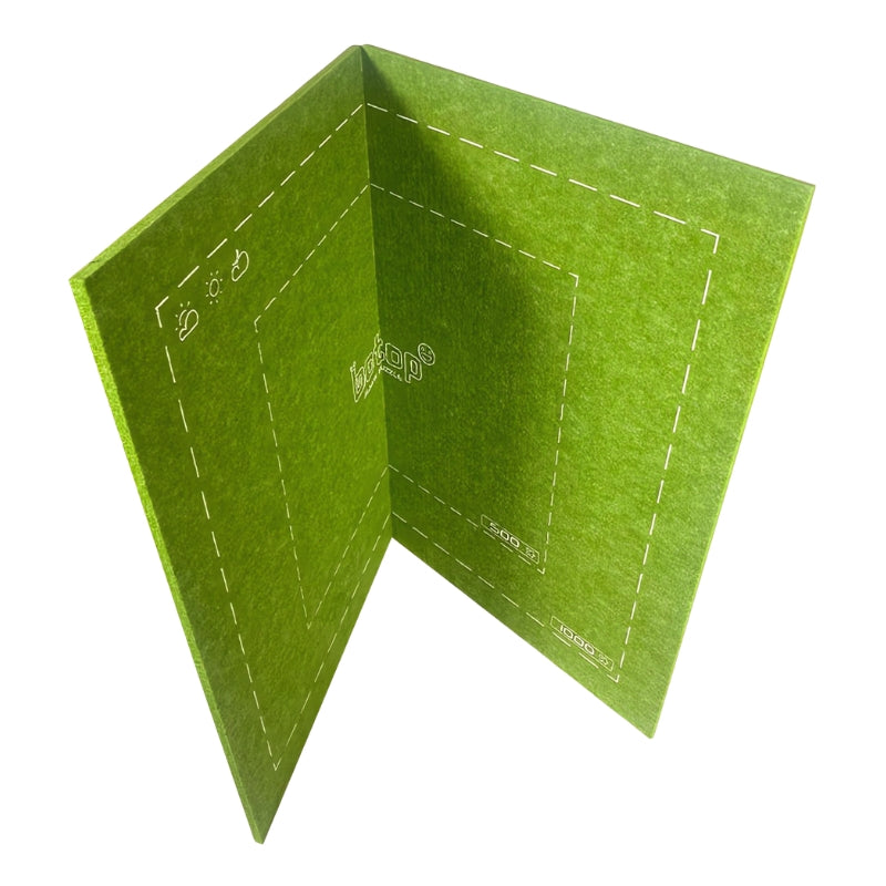 Oliva green foldable puzzle board