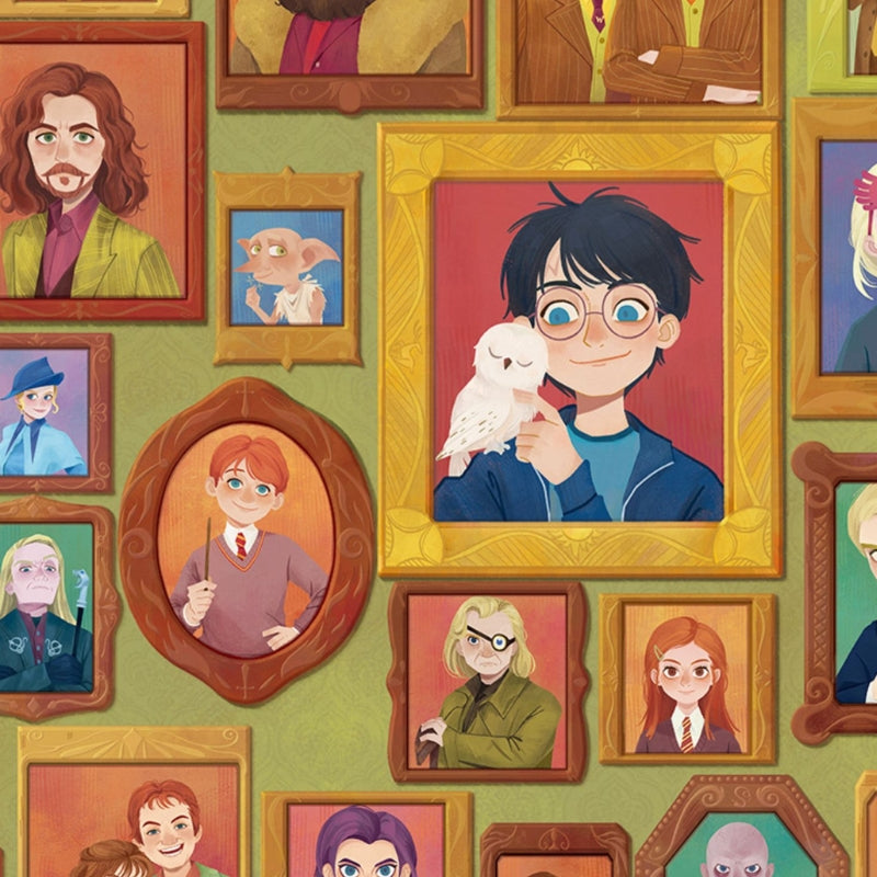 Full illustration of the Harry Potter - Photo Wall Series puzzle.