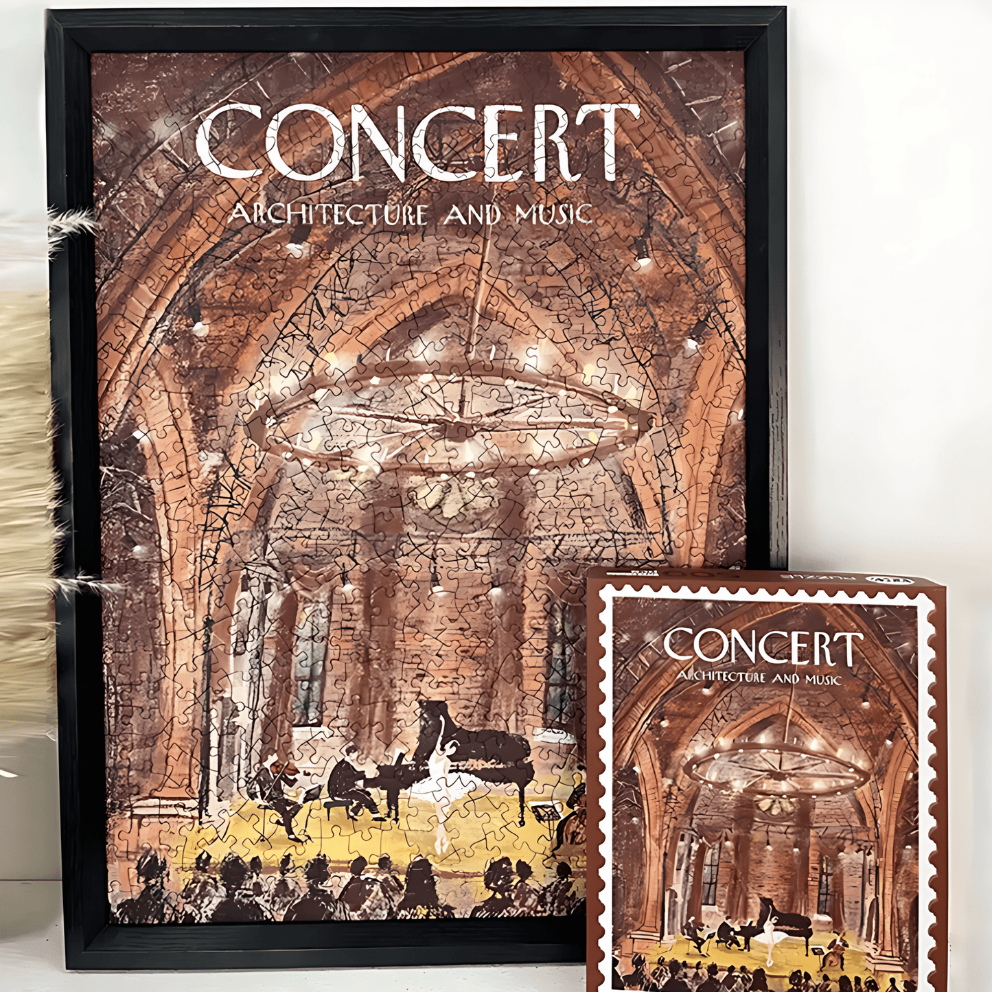 Architecture and Music | TKX | 500 Piece Puzzle | Jigsaw Puzzle - Mystery Matrix