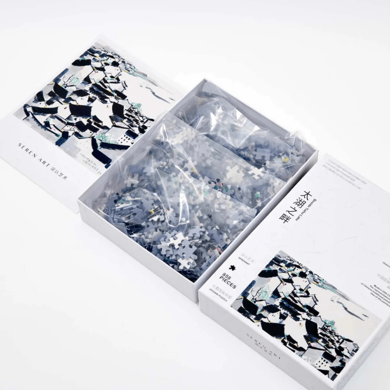 Beside Taihu Lake | Seren Art | 858 Piece Puzzle | Jigsaw Puzzle - Mystery Matrix