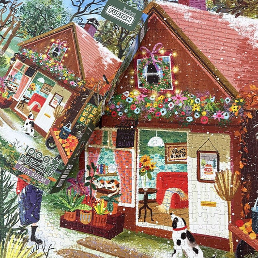 Christmas Snow | Botop | 1000 Piece Puzzle | Jigsaw Puzzle - Mystery Matrix