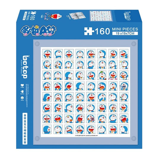 Doraemon - Profile | Botop | Mini Puzzle | Puzzle with Frame - Mystery Matrix