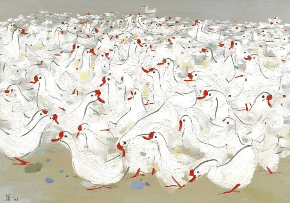 Goose Rural Melody | Seren Art | 500 Piece Puzzle | Jigsaw Puzzle - Mystery Matrix