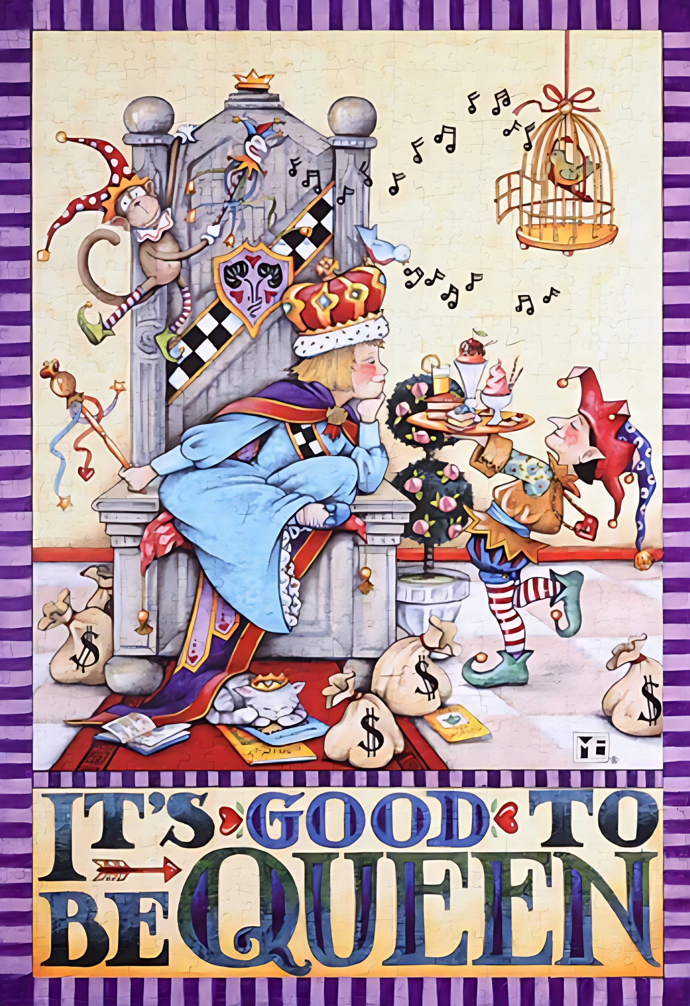 It's Good to be Queen | WEVE | 1000 Piece Puzzle | Jigsaw Puzzle - Mystery Matrix
