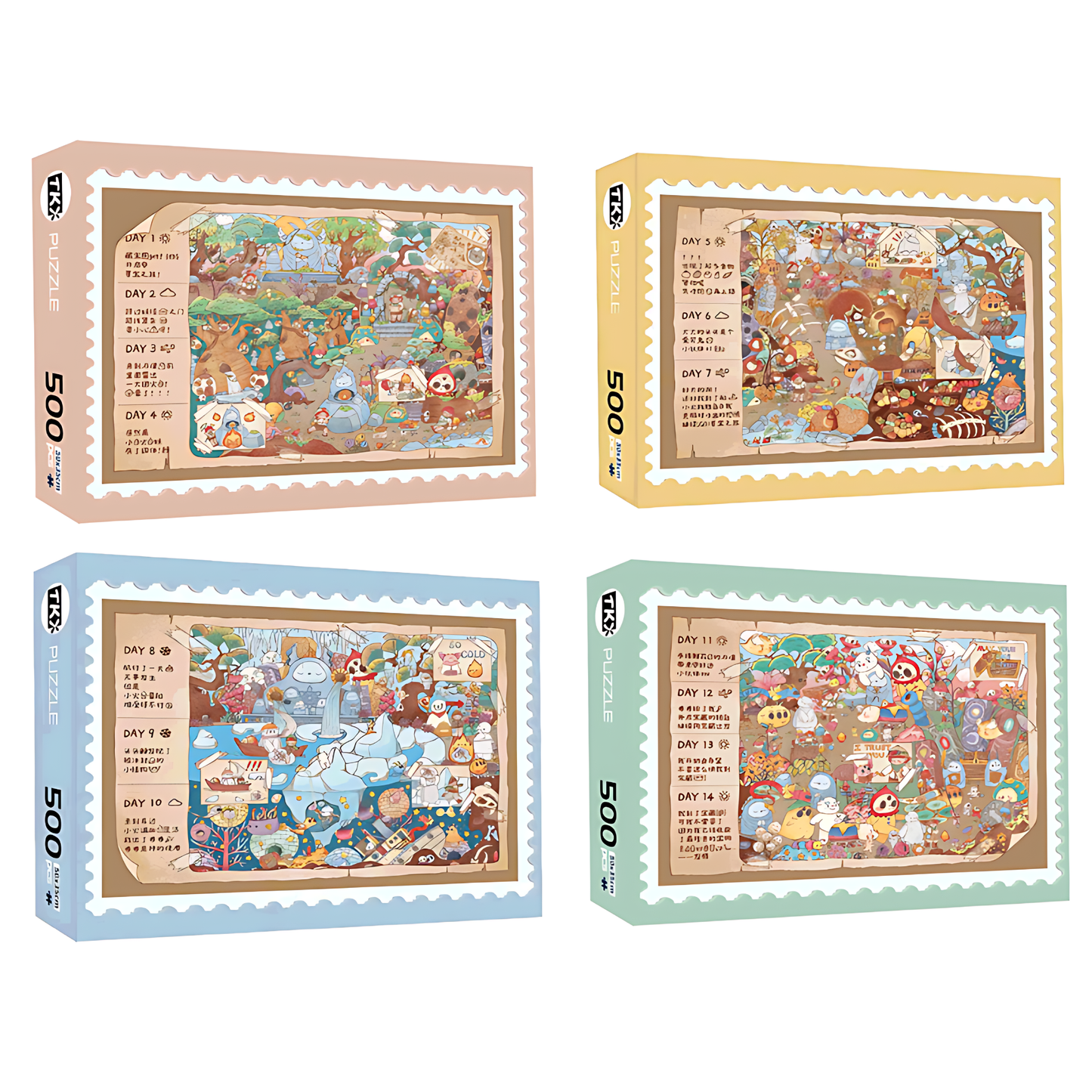 Jungle Treasure Hunt Series: Final Treasure Hunt | TKX | 500 Piece Puzzle | Jigsaw Puzzle - Mystery Matrix