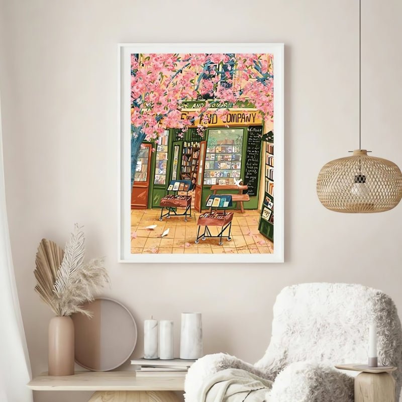 Sakura Bookstore | Botop | 1000 Piece Puzzle | Jigsaw Puzzle - Mystery Matrix