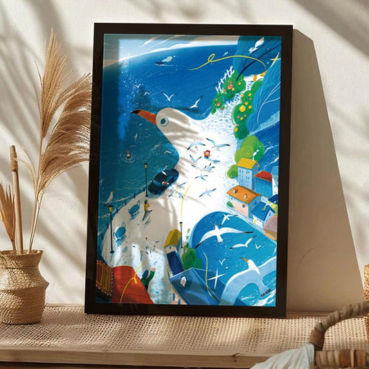 Seagull | Botop | 1000 Piece Puzzle | Jigsaw Puzzle - Mystery Matrix