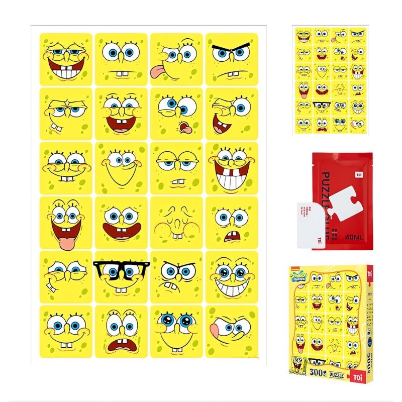 SpongeBob - Mood Dairy | TOI | 300 Puzzle | Jigsaw Puzzle - Mystery Matrix