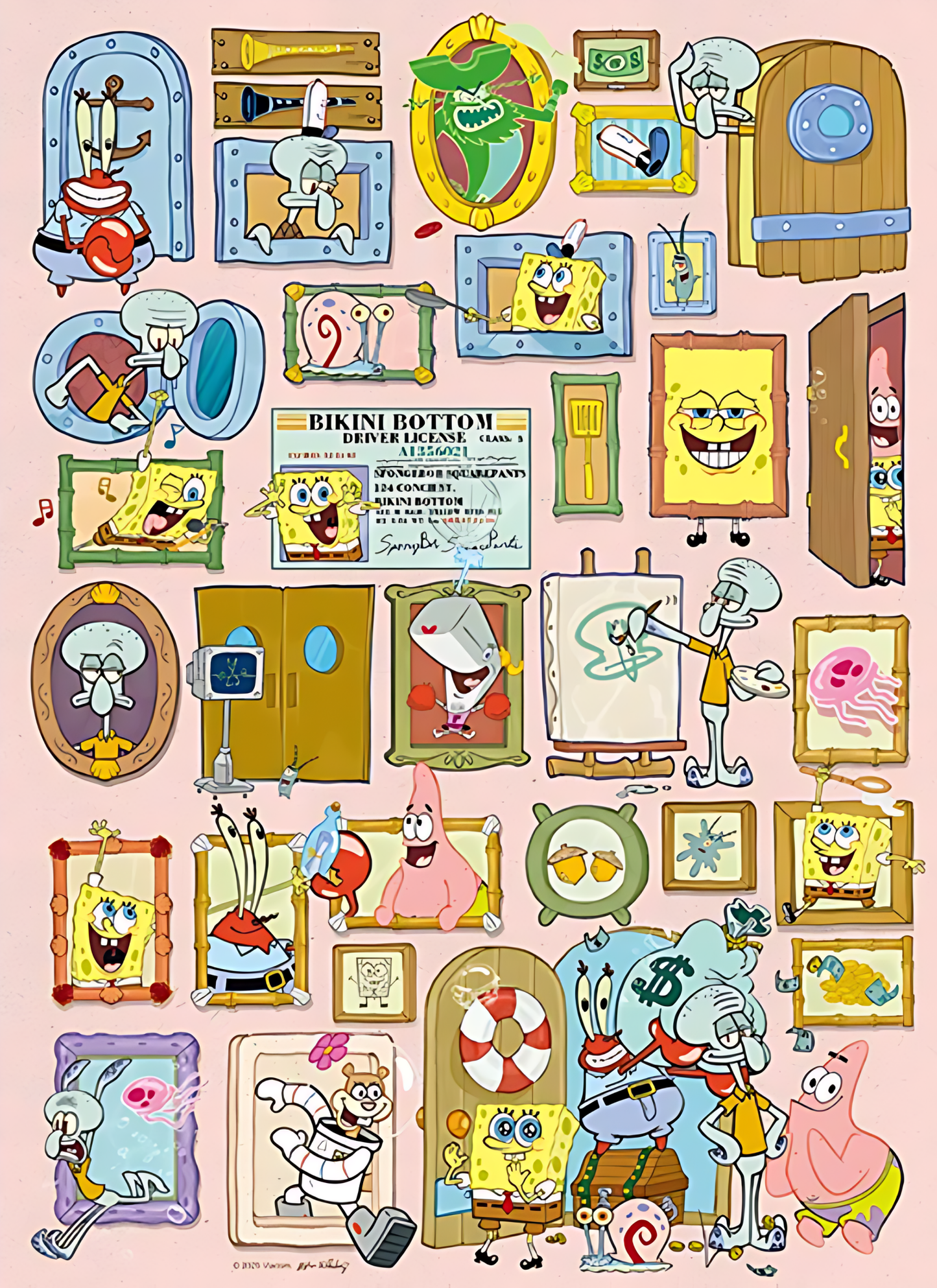 SpongeBob Series - Bikini Bottom Portals | TOI | 1000 Piece Puzzle | Jigsaw Puzzle - Mystery Matrix