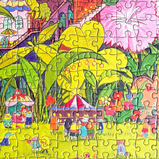 Spring Town | Botop | 500 Piece Puzzle | Jigsaw Puzzle - Mystery Matrix