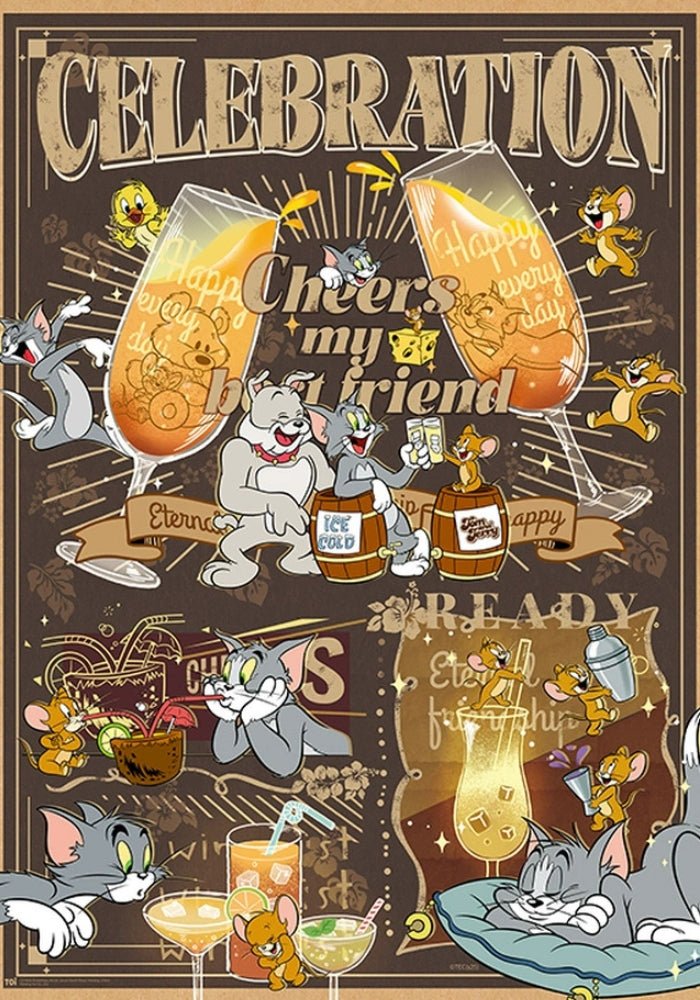 Tom and Jerry Series - Cheers My Best Friend | TOI | 1000 Piece Puzzle | Jigsaw Puzzle - Mystery Matrix