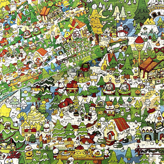 Winter Forest | Botop | 500 Piece Puzzle | Jigsaw Puzzle - Mystery Matrix