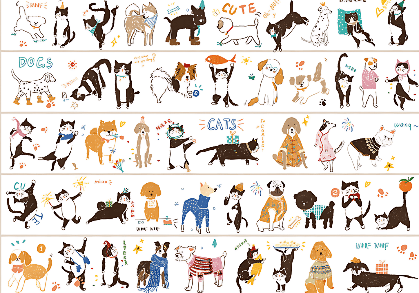 Woof Meow | Botop Fusion | 1000 Piece Puzzle | Jigsaw Puzzle - Mystery Matrix