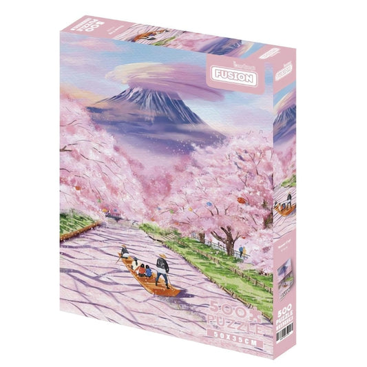 Mount Fuji | Botop | 500 Piece Puzzle | Jigsaw Puzzle image 0