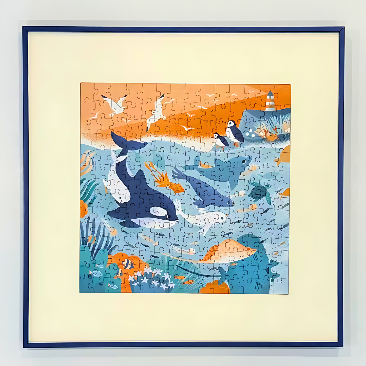 Azure Dreamland | Puffinkids | Tyvek Bag Mini Puzzle | Jigsaw Puzzle