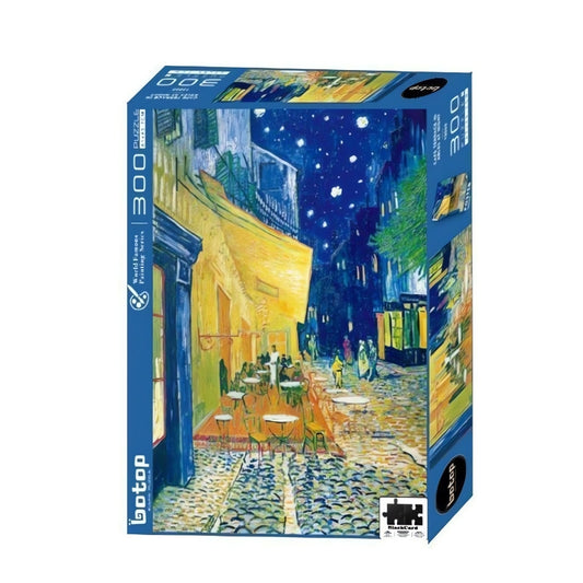 Café Terrace in Arles at Night puzzle box by Botop, 300 pieces, Van Gogh painting