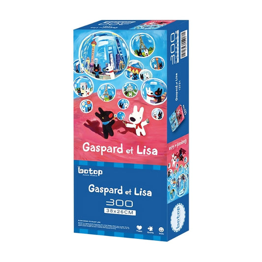 Gaspard et Lisa-Memories of time | Botop | 300 Piece Puzzle | Jigsaw Puzzle image 0