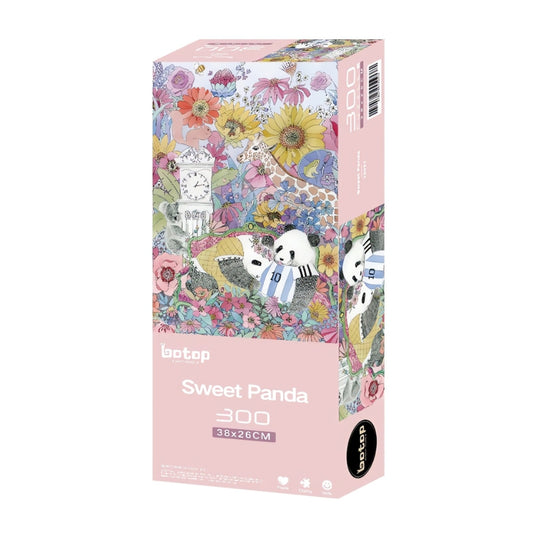 Sweet Panda | Botop | 300 Piece Puzzle | Jigsaw Puzzle image 0