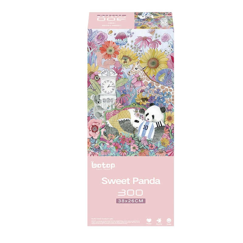 Sweet Panda | Botop | 300 Piece Puzzle | Jigsaw Puzzle image 1