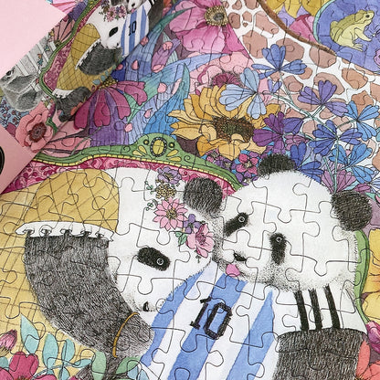 Sweet Panda | Botop | 300 Piece Puzzle | Jigsaw Puzzle image 2