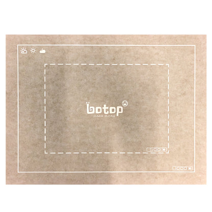 Peach Beige foldable puzzle board