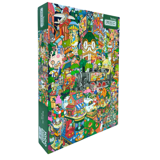 Modern City  | Botop | 1000 Piece Puzzle | Jigsaw Puzzle image 0