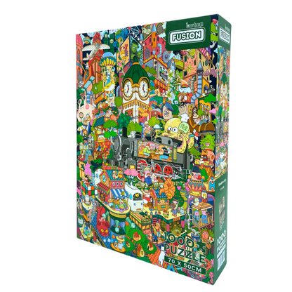 Modern City  | Botop | 1000 Piece Puzzle | Jigsaw Puzzle image 2