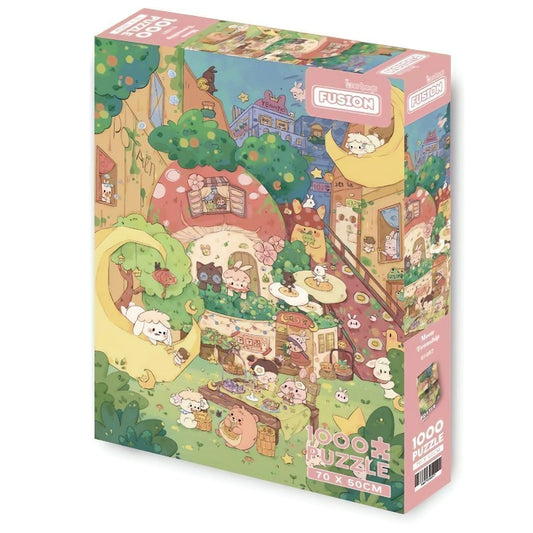 Botop Moon Township 1000 piece puzzle box.