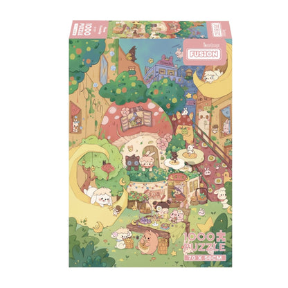 Botop Moon Township 1000 piece puzzle box.