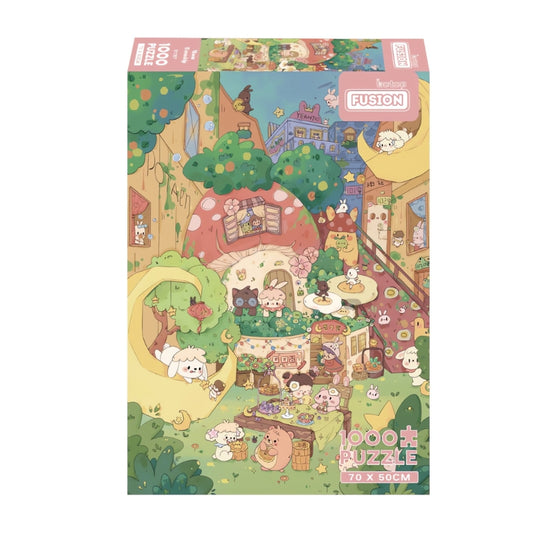 Botop Moon Township 1000 piece puzzle box.