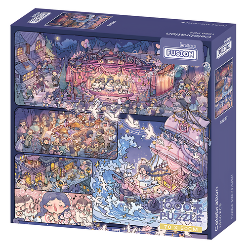 Celebration | Botop Fusion | 1000 Piece Puzzle | Jigsaw Puzzle