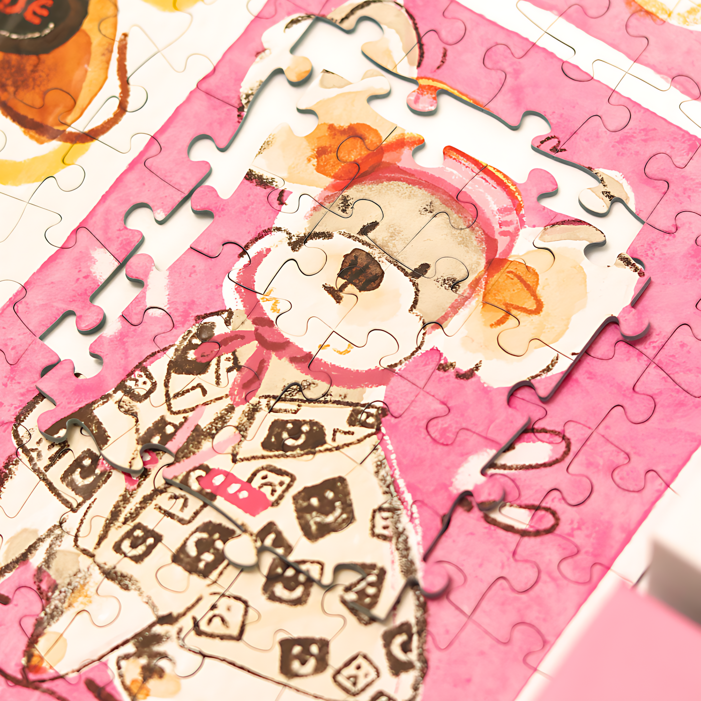 Chic Pups | Puffinkids | 500 Piece Puzzle | Jigsaw Puzzle