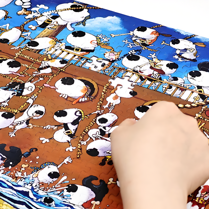 Daily Grind | Seren Art | 500 Piece Puzzle | Jigsaw Puzzle