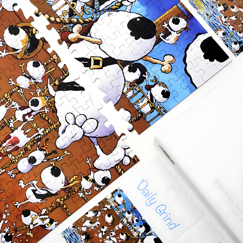 Daily Grind | Seren Art | 500 Piece Puzzle | Jigsaw Puzzle
