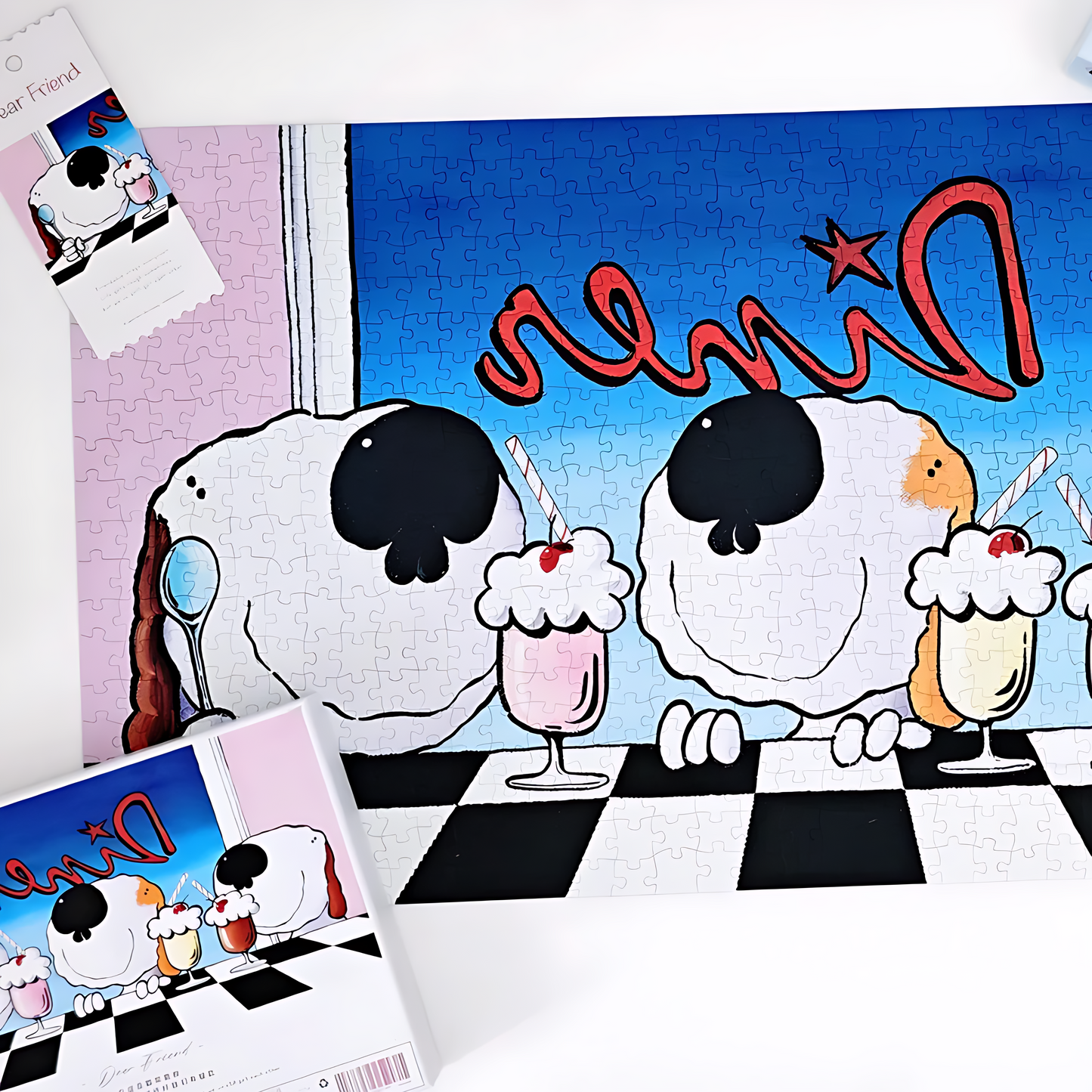 Dear Friend | Seren Art | 740 Piece Puzzle | Jigsaw Puzzle