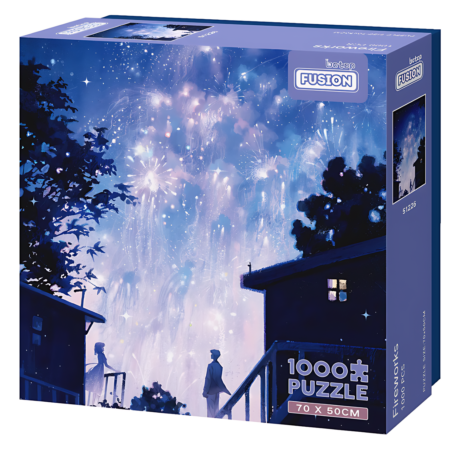 Fireworks | Botop Fusion | 1000 Piece Puzzle | Jigsaw Puzzle