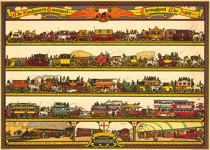 London Transport | Seren Art | 1000 Piece Puzzle | Jigsaw Puzzle