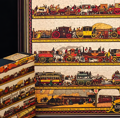 London Transport | Seren Art | 1000 Piece Puzzle | Jigsaw Puzzle