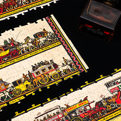 London Transport | Seren Art | 1000 Piece Puzzle | Jigsaw Puzzle