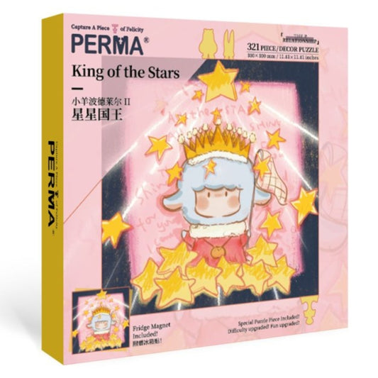PERMA King of Stars puzzle box with front-facing packaging design.