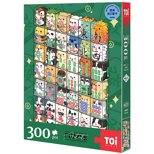 Pet Mahjong | TOI | 300 Piece Puzzle | Jigsaw Puzzle