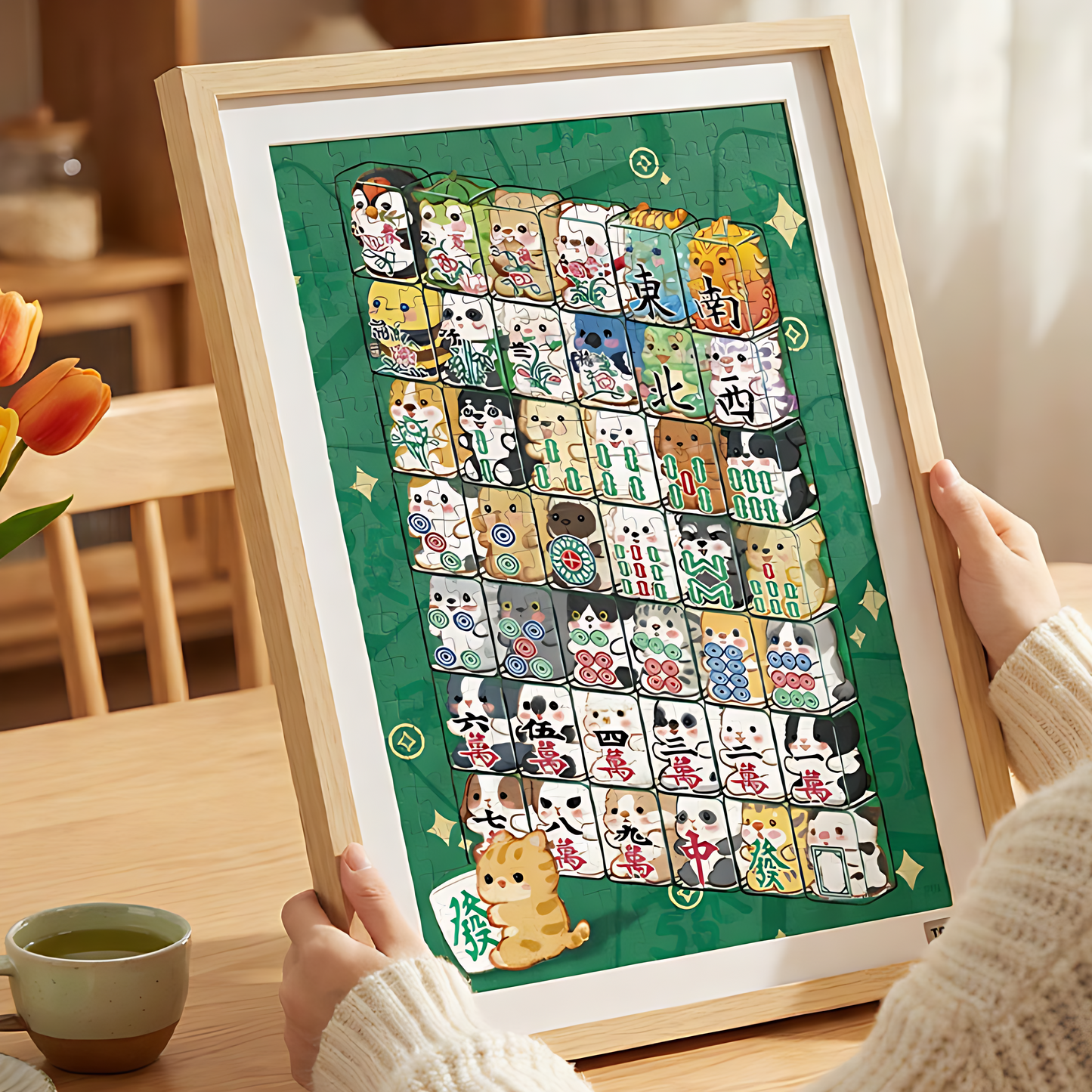 Pet Mahjong | TOI | 300 Piece Puzzle | Jigsaw Puzzle