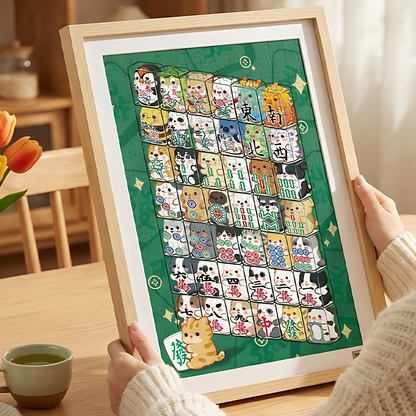 Pet Mahjong | TOI | 300 Piece Puzzle | Jigsaw Puzzle