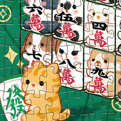 Pet Mahjong | TOI | 300 Piece Puzzle | Jigsaw Puzzle