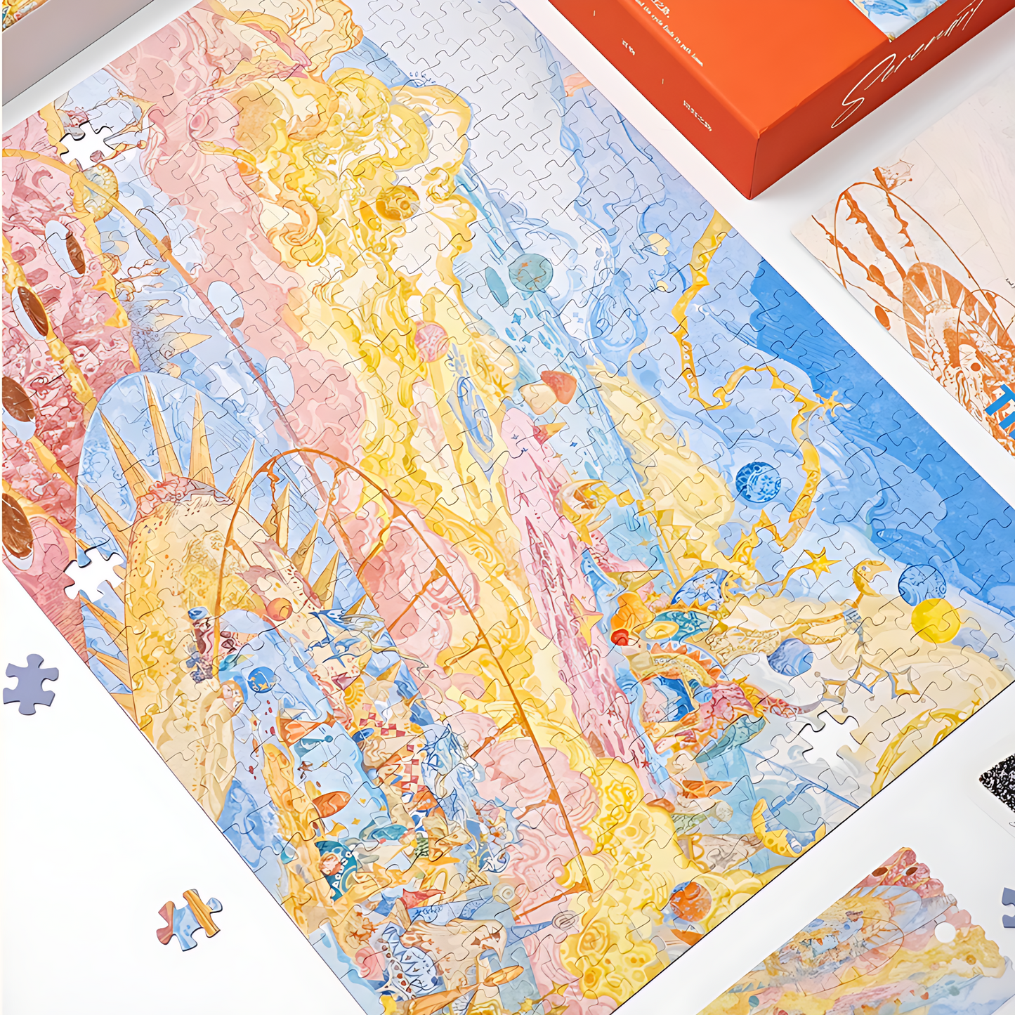 The Cycle of Becoming.All Things Arising | Seren Art | 1000 Piece Puzzle | Jigsaw Puzzle