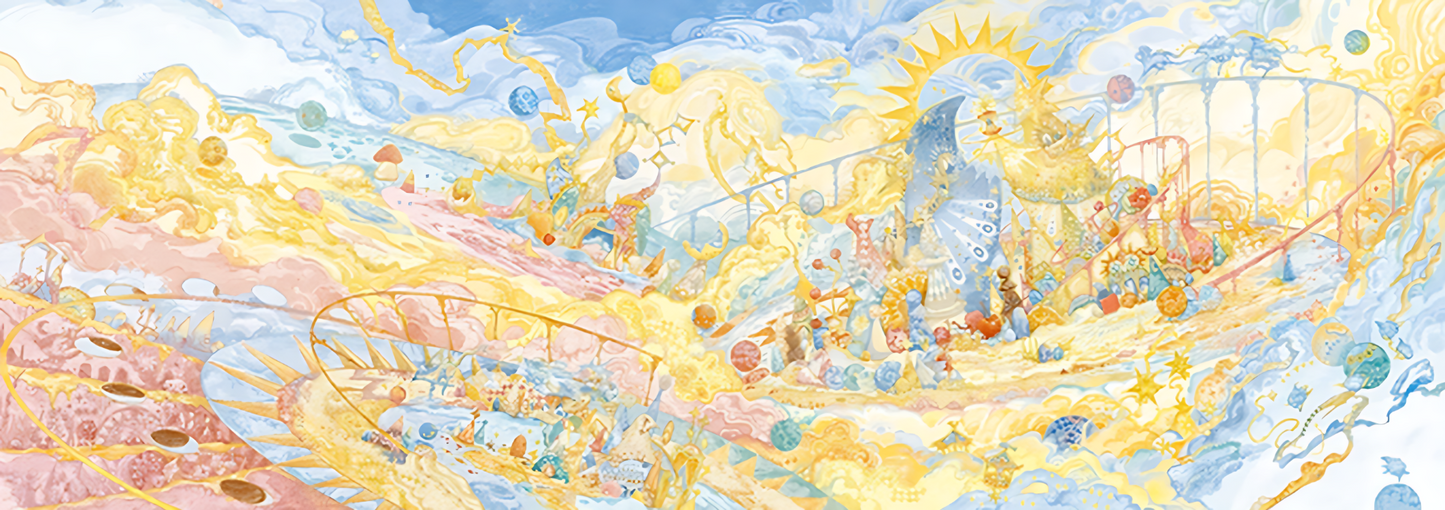 The Cycle of Becoming.All Things Arising | Seren Art | 1000 Piece Puzzle | Jigsaw Puzzle